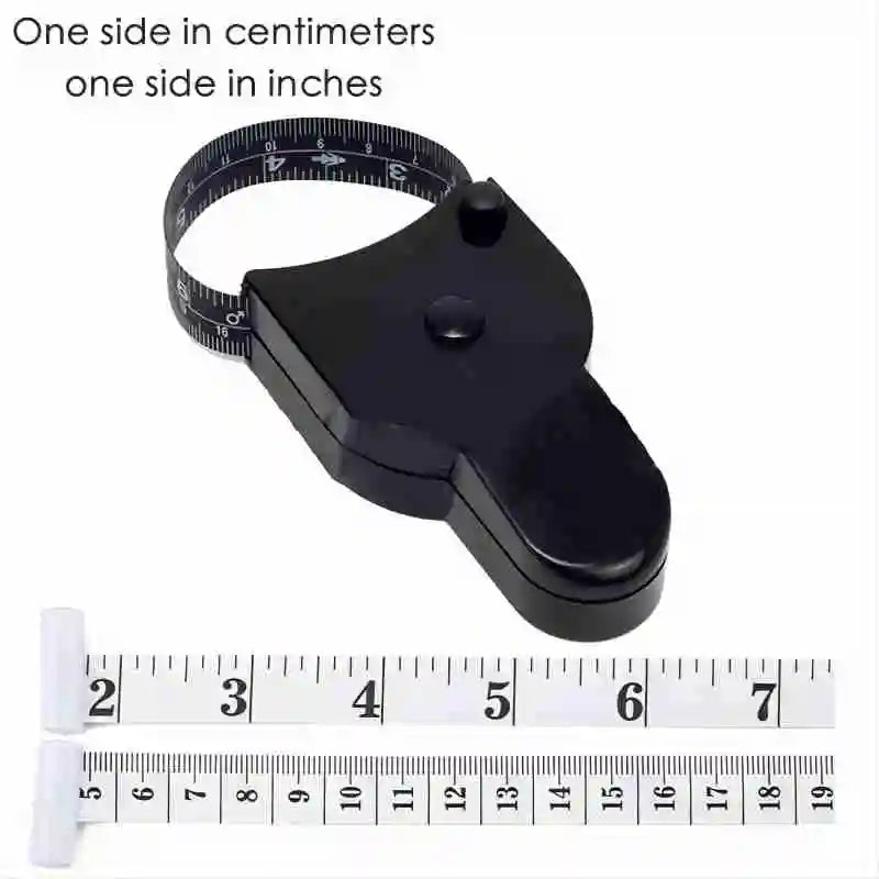 Portable Fitness Telescopic Health Tape Measure With Handle Torch Y-shaped Tape Measure Waist Circumference Tape Measure Pi-Mart