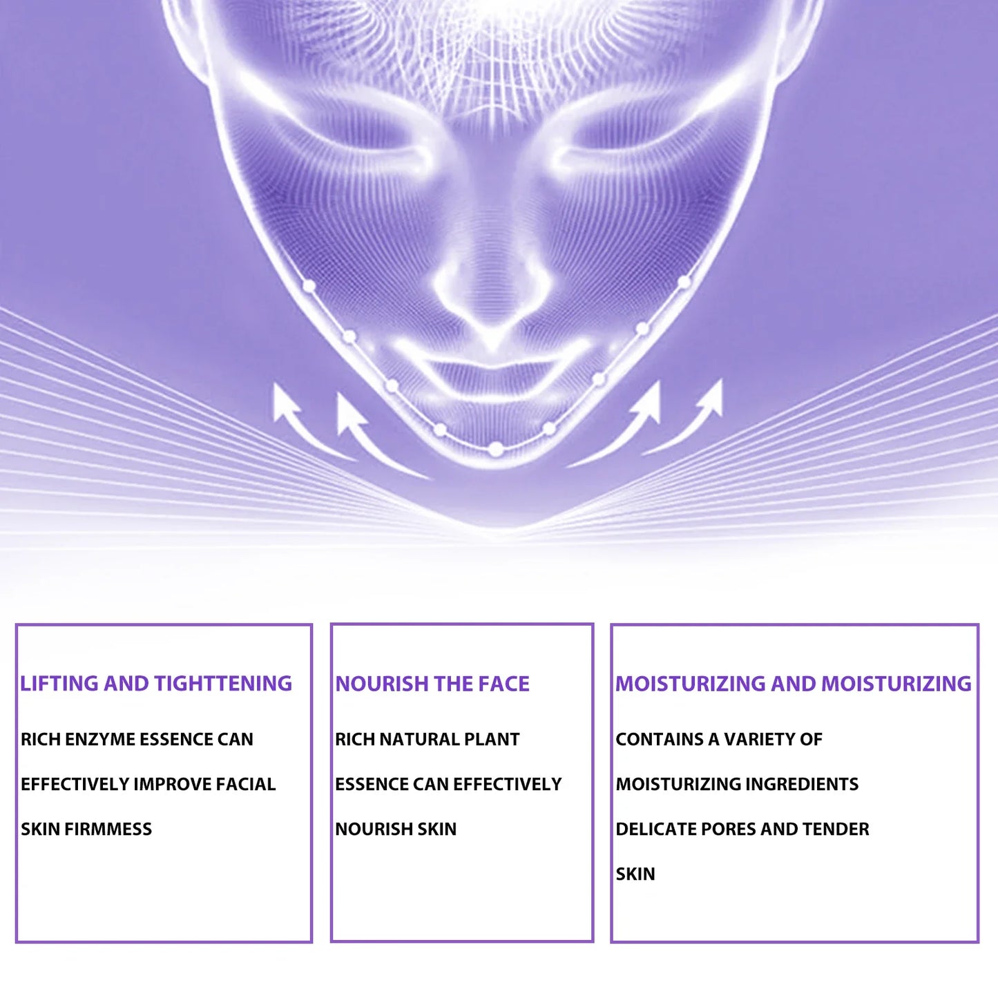 V-Shape Firming Face-lift Slimming Mask Removal Masseter Muscle Double Chin Face Fat Burning Anti-aging Beauty Products New Tri Light Beauty