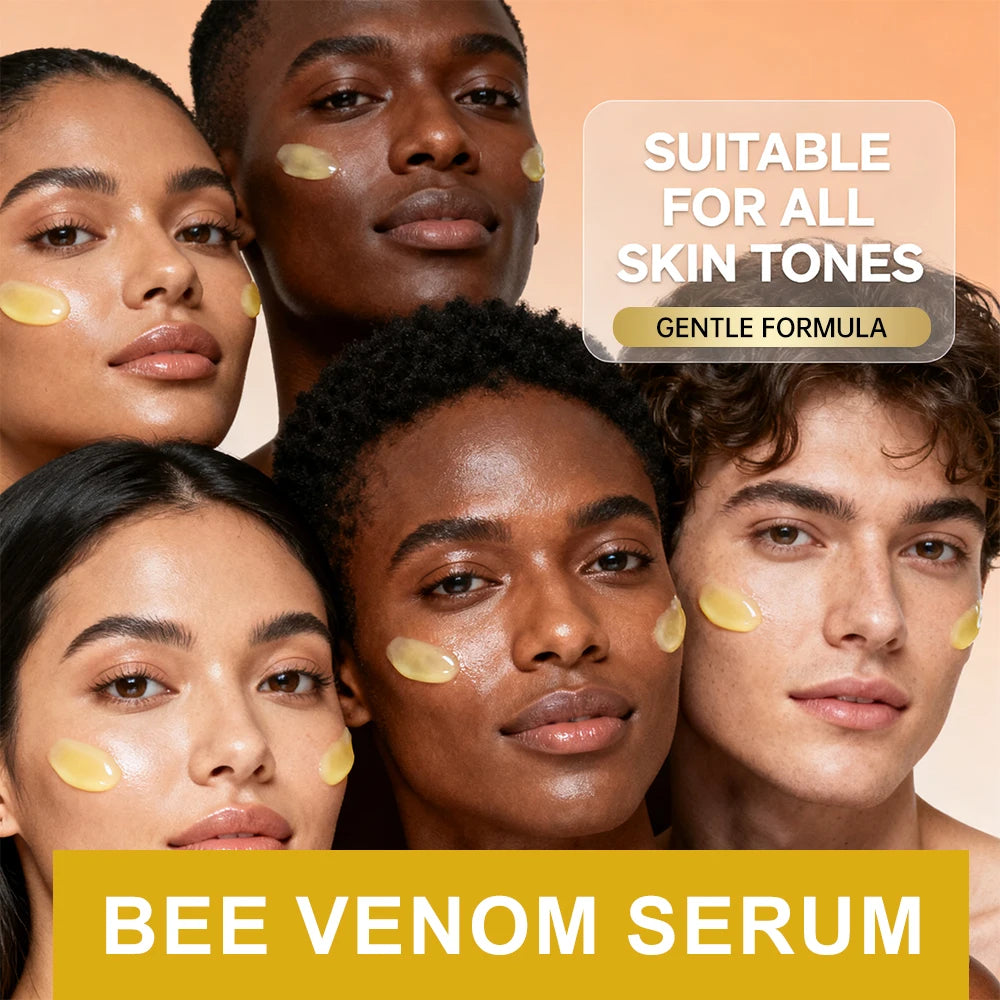 SUYARUN Bee Venom Collagen Anti-Aging Face Serum | Firming Lifting Moisturizer | Wrinkle Reduction | 24H Hydration. Pi-Mart