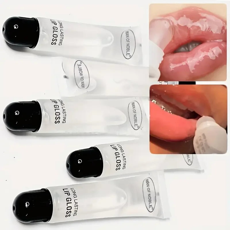 Hydrating 18ml Lip Gloss Moisturizing Lip Oil for Plump, Glossy Lips, Lightens Fine Lines, Suitable for All Skin Types Makeup Pi-Mart