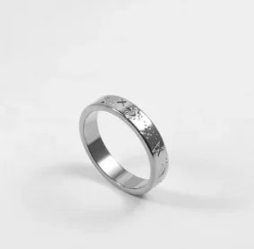 Stainless Steel Ring for Women Inlaid Zircon Rings Waterproof Romantic Fashion Jewelry Pi-Mart