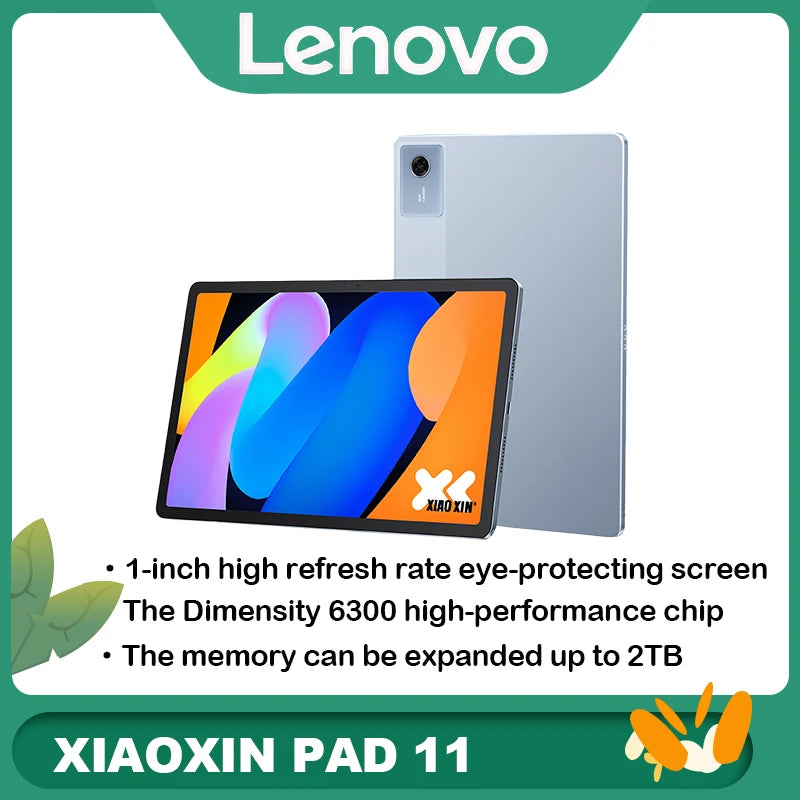 Lenovo Xiaoxin Tablet 11 (2025 Model) 11-inch Tablet PC, Student Tablet, 2-in-1 Pad, Official Genuine Product Pi-Mart