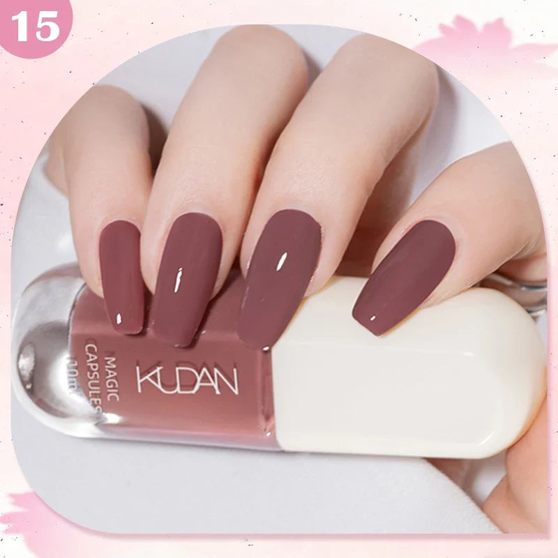 10ml Water-Based Peel Off Nail Polish 40 Colors Long Lasting Quick Drying No Need of Lamp to Cure Nail Supplies Manicure Nails Tri Light Beauty