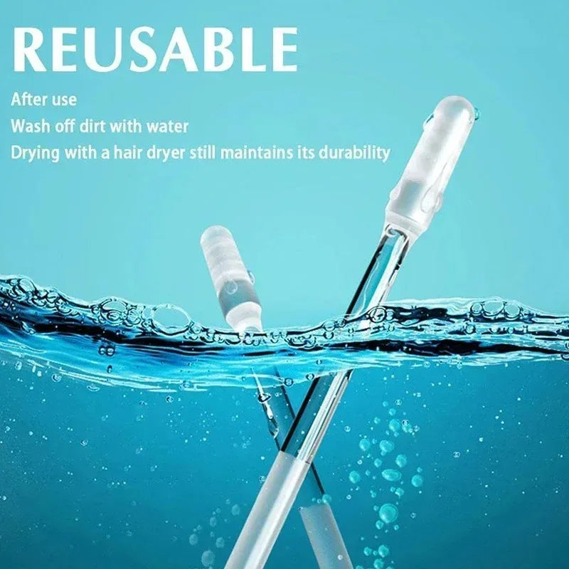Sticky Ear Digger Ear Digging Tool Ear Wax Cleaning Special Not Hurt Ear Digging Spoon Ear Digging Cotton Swabs Tri Light Beauty