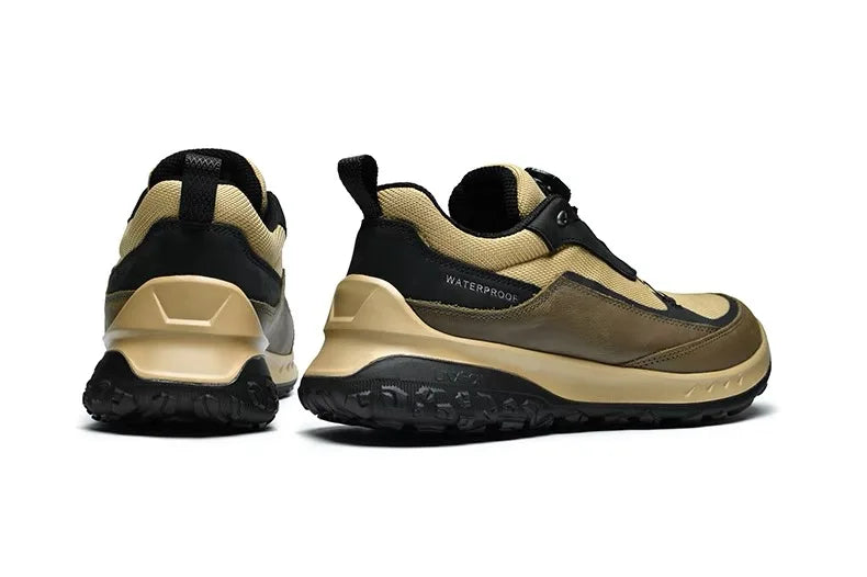 Fashion Waterproof Hiking Shoes Men's Climbing Shoes Anti-collision Fashion Outdoor Casual Lace-up Sneakers Pi-Mart