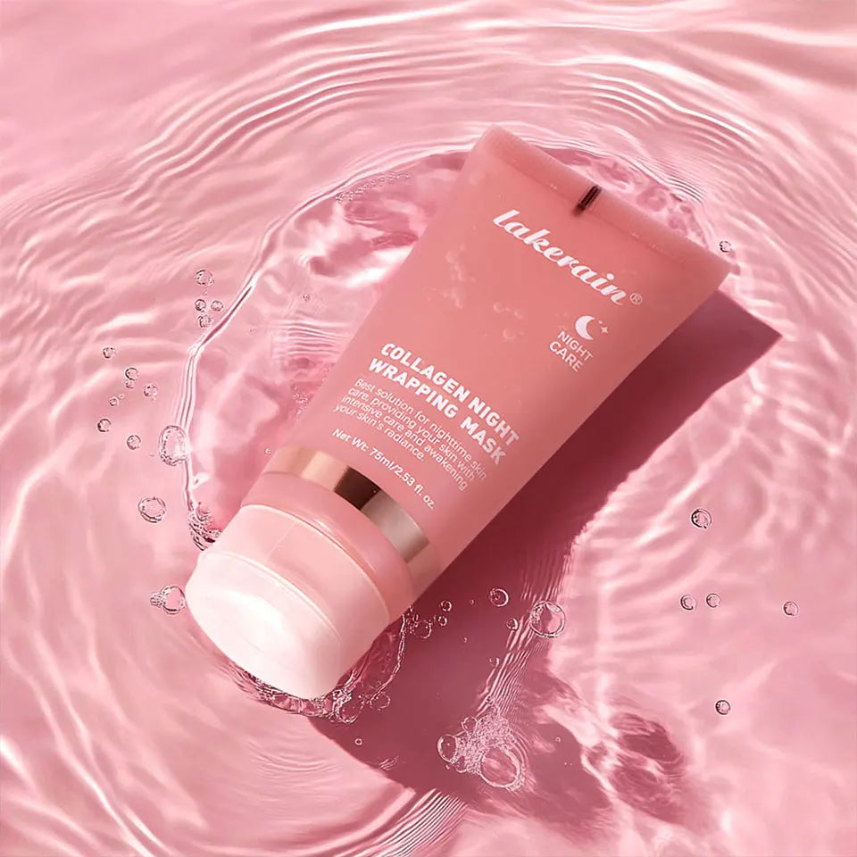 Collagen Wrapping Peel-off Mask Rejuvenation Moisturizing Brightening Korean Face Mask Make Glowy Skin Elasticity Facial Mask Pi-Mart