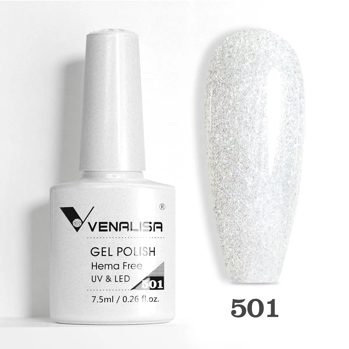 Venalisa HEMA TPO FREE Nail Gel Polish Glitter Gorgeous Full Coverage Soak Off UV LED French Nail Jelly Pink Nude Collection Tri Light Beauty