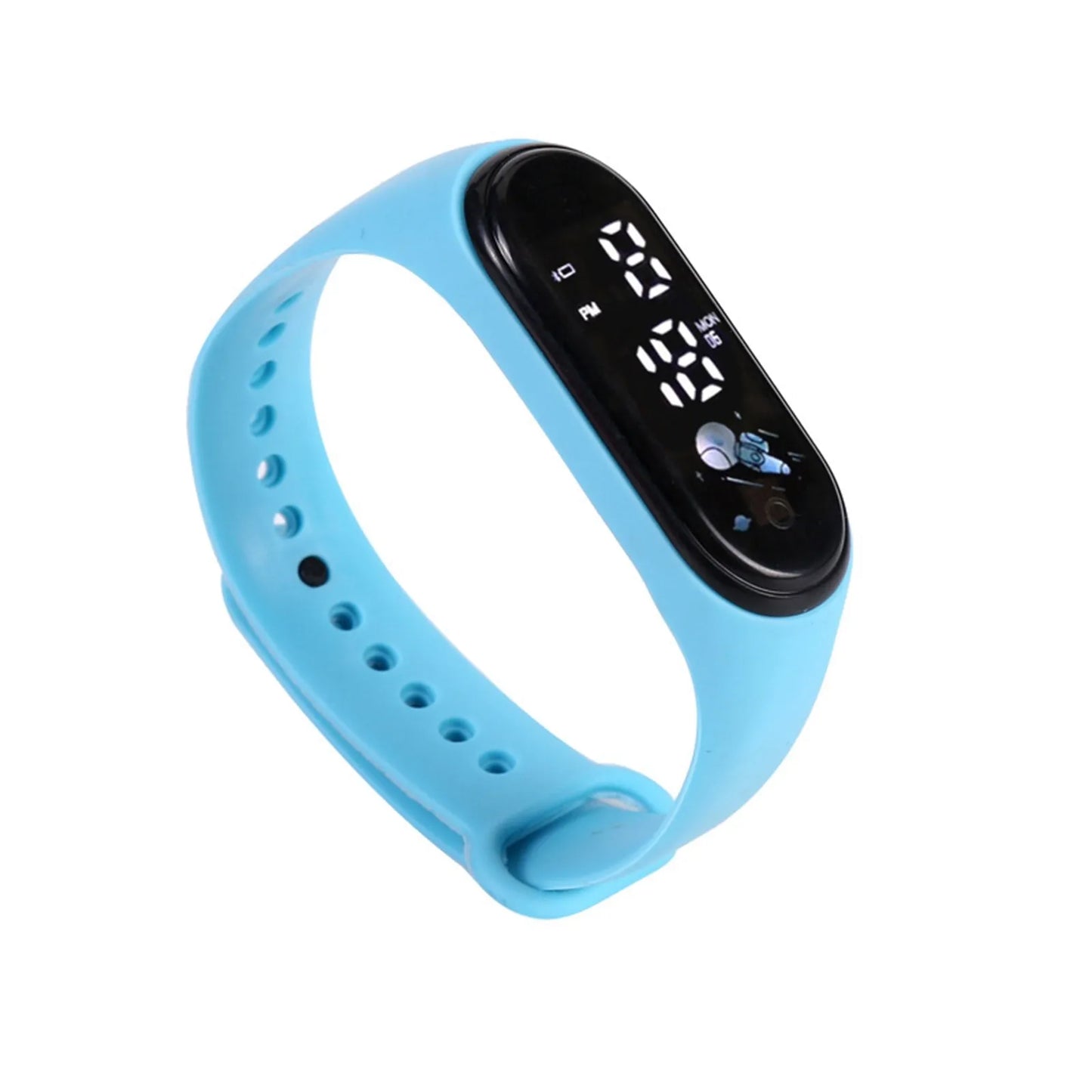 Kawaii Smart Watch For Kids Fashion Outdoor Waterproof Sports Kids' Watches Boy Girls Digital Watches Silicone montre enfant LadyShow.Store
