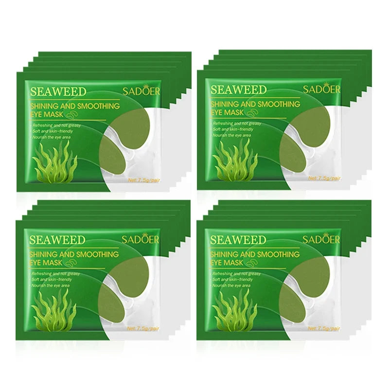 5/10/20 Pairs SADOER Crystal Collagen Eye Mask Anti Dark Circles Removal Eyes Bag Moisturizing Eye Patches Beauty Eyes Skin Care Tri Light Beauty