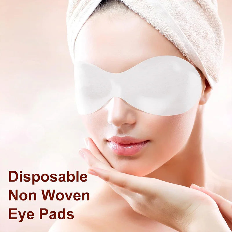 1000/500pcs Cotton Eye Mask Paper Disposable DIY Natural Cotton Eye Paper Essential Product Ultrathin Eye Pads Skin Care Tools Tri Light Beauty