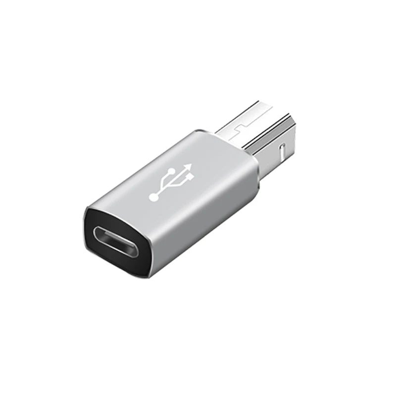 Type C USB Female to USB-B Male Adapter for Printer Scanner Converter USB-C Data Transfer Adapter for MIDI Controller Keyboard Pi-Mart