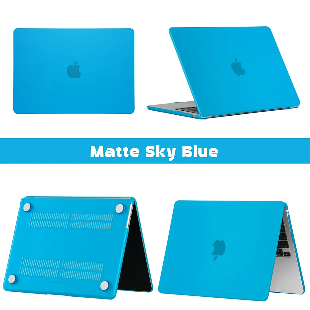 For Macbook Air 13 Case for Laptop accessories Macbook Neo A18 M1 M2 M5 M4 Air 15 Funda Macbook Pro 14 case M3 2026 Pro 16 Cover Pi-Mart