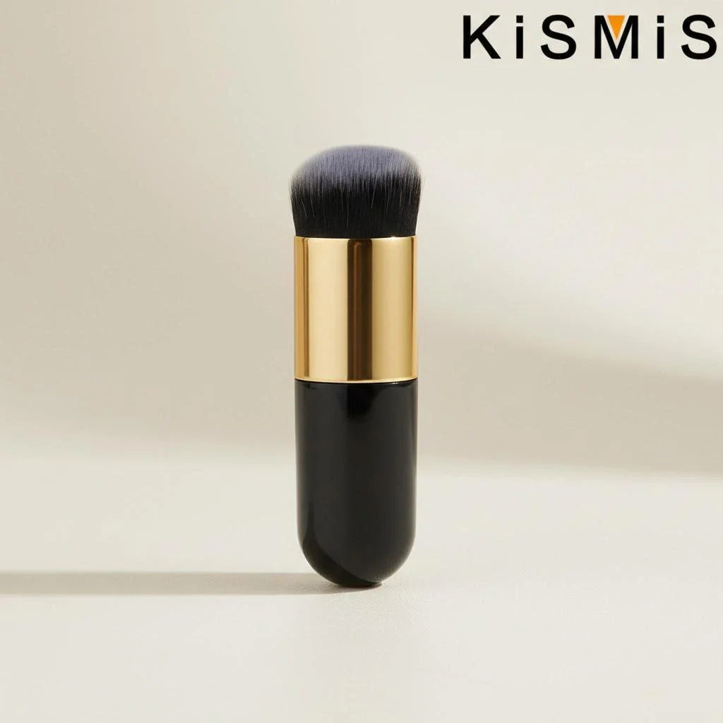 Professional Flat Cream Makeup Brushes Set Face Cheek Contour Blusher Foundation Brush Makeup Tools Flawless Application Tri Light Beauty