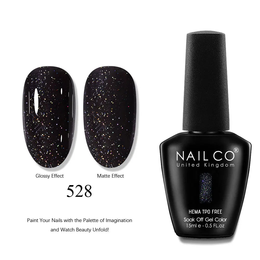 NAILCO 15ml Nails Art Gel Lack Polish Summer Hybrid Nail Varnish Manicure UV Top Coat Base HEMA TPO FREE Esmalte Nail Gel Polish Tri Light Beauty