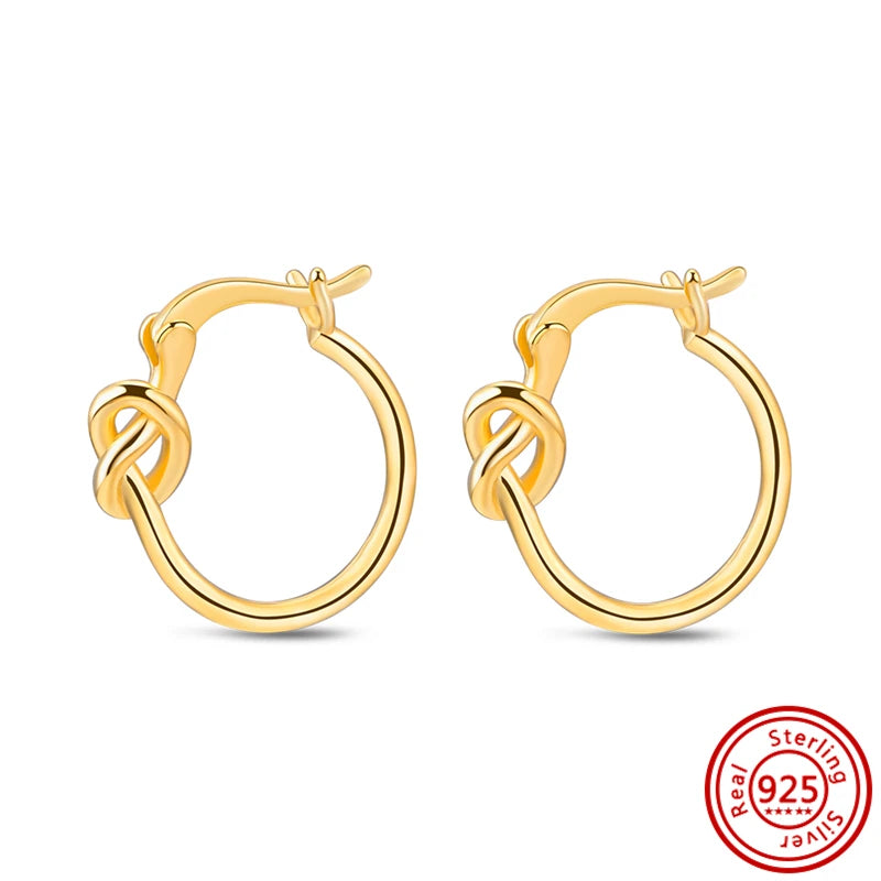 Hot Sale 925 Sterling Silver Heart Earrings Fit Original Charms Hoop Earrings For Women Girls Stud Earring Fine Jewelry Gifts Pi-Mart