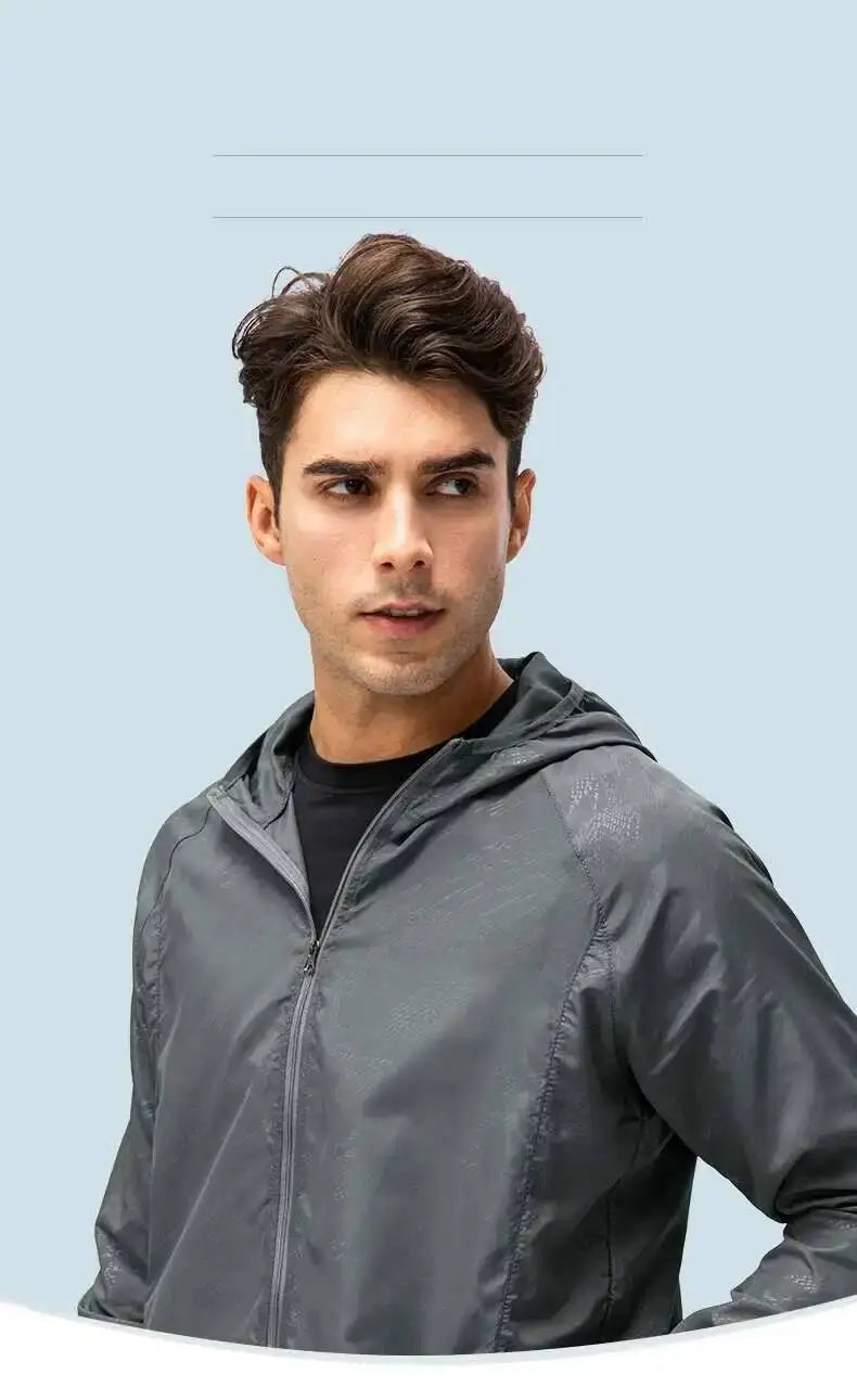 Fishing Rain Wind Breaker Coat For Men Women Waterproof Jacket Hiking Climbing Clothes Sun Protection Quick Dry Rain Coat Pi-Mart