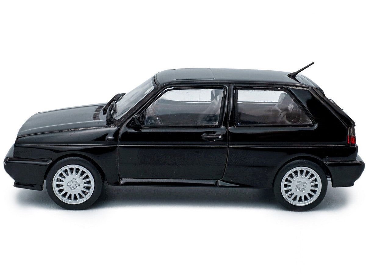 1989 Volkswagen Golf Rallye G60 Black 1/43 Diecast Model Car by Solido LuxuryLifeWay Online Store