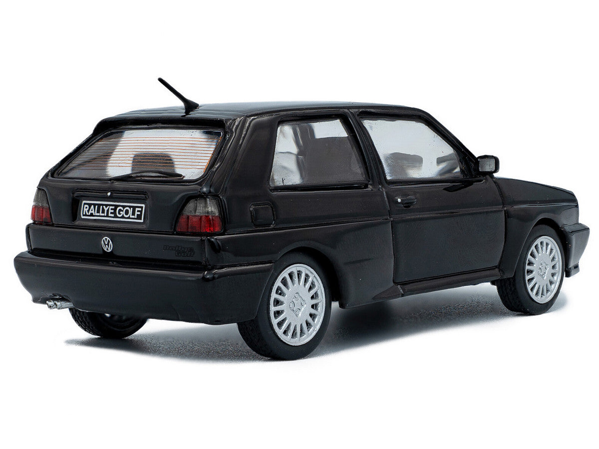 1989 Volkswagen Golf Rallye G60 Black 1/43 Diecast Model Car by Solido LuxuryLifeWay Online Store
