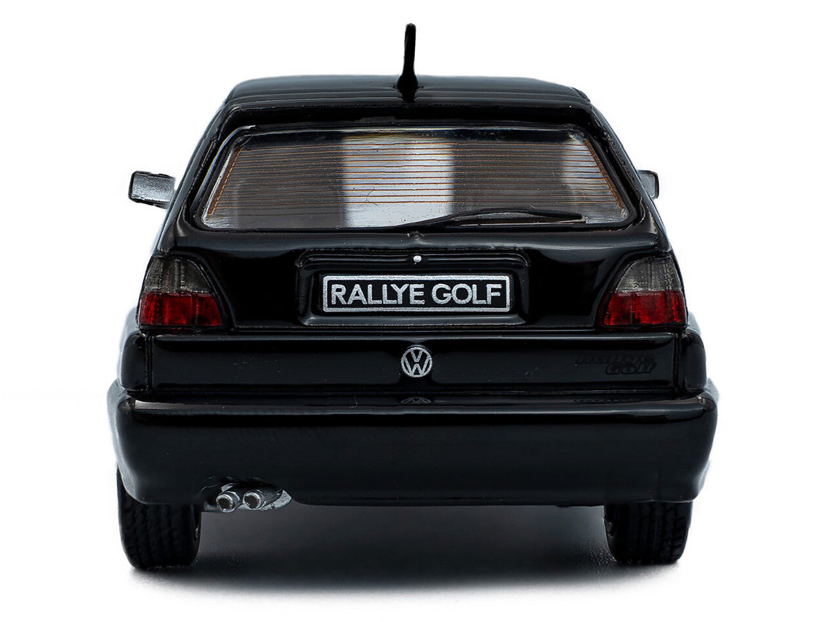 1989 Volkswagen Golf Rallye G60 Black 1/43 Diecast Model Car by Solido LuxuryLifeWay Online Store