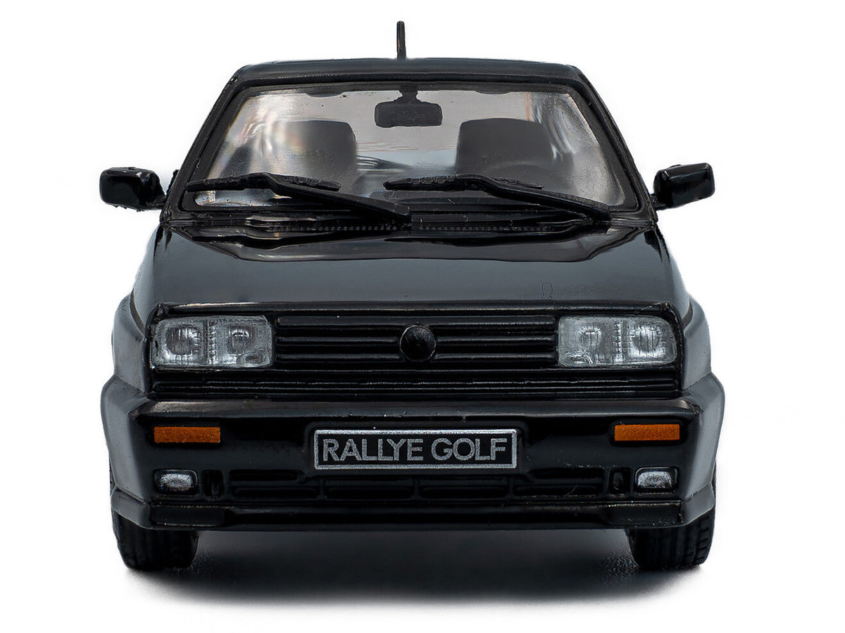 1989 Volkswagen Golf Rallye G60 Black 1/43 Diecast Model Car by Solido LuxuryLifeWay Online Store