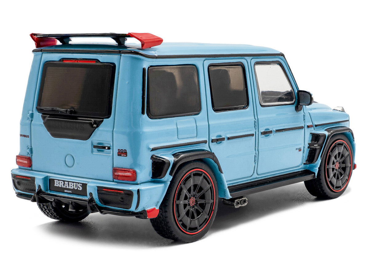 2021 Brabus Rocket 900 China Blue with Black Hood 1/43 Diecast Model Car by Solido LuxuryLifeWay Online Store