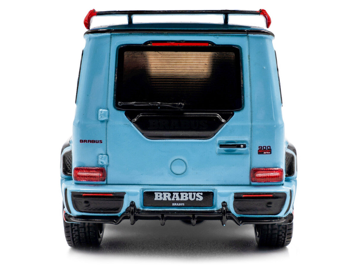 2021 Brabus Rocket 900 China Blue with Black Hood 1/43 Diecast Model Car by Solido LuxuryLifeWay Online Store