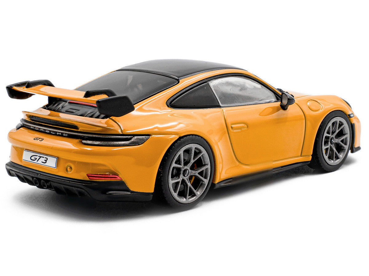 2023 Porsche 911 (992) GT3 Signal Yellow with Black Top 1/43 Diecast Model Car by Solido LuxuryLifeWay Online Store