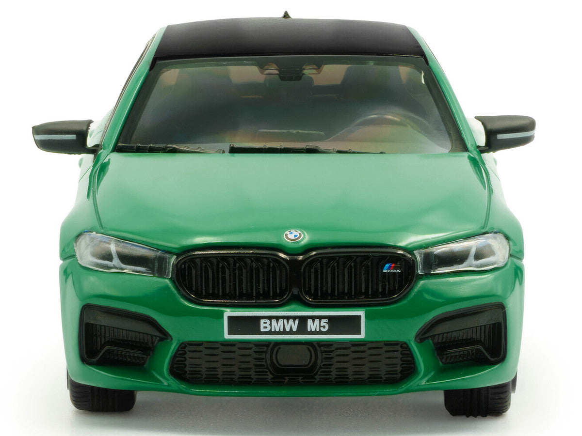 2022 BMW M5 Competition Signal Green with Black Top 1/43 Diecast Model Car by Solido LuxuryLifeWay Online Store