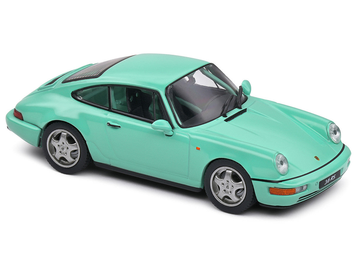 Porsche 911 (964) RS Clubsport Mint Green 1/43 Diecast Model Car by Solido LuxuryLifeWay Online Store