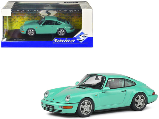 Porsche 911 (964) RS Clubsport Mint Green 1/43 Diecast Model Car by Solido LuxuryLifeWay Online Store