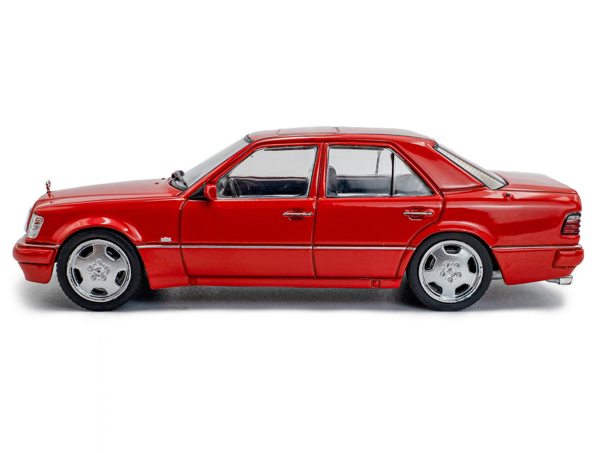 1994 Mercedes-Benz (W124) E60 AMG Signal Red 1/43 Diecast Model Car by Solido LuxuryLifeWay Online Store