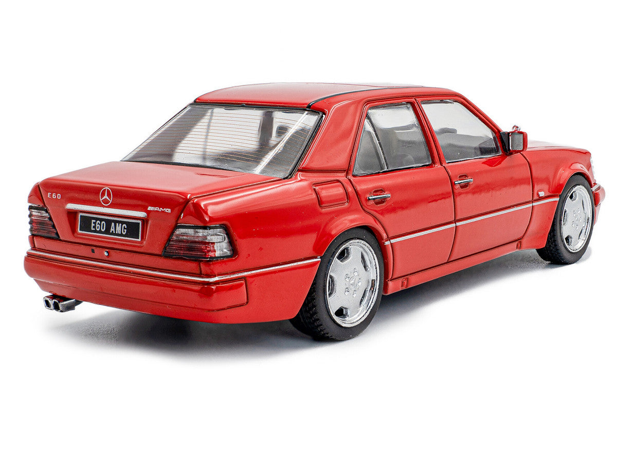 1994 Mercedes-Benz (W124) E60 AMG Signal Red 1/43 Diecast Model Car by Solido LuxuryLifeWay Online Store