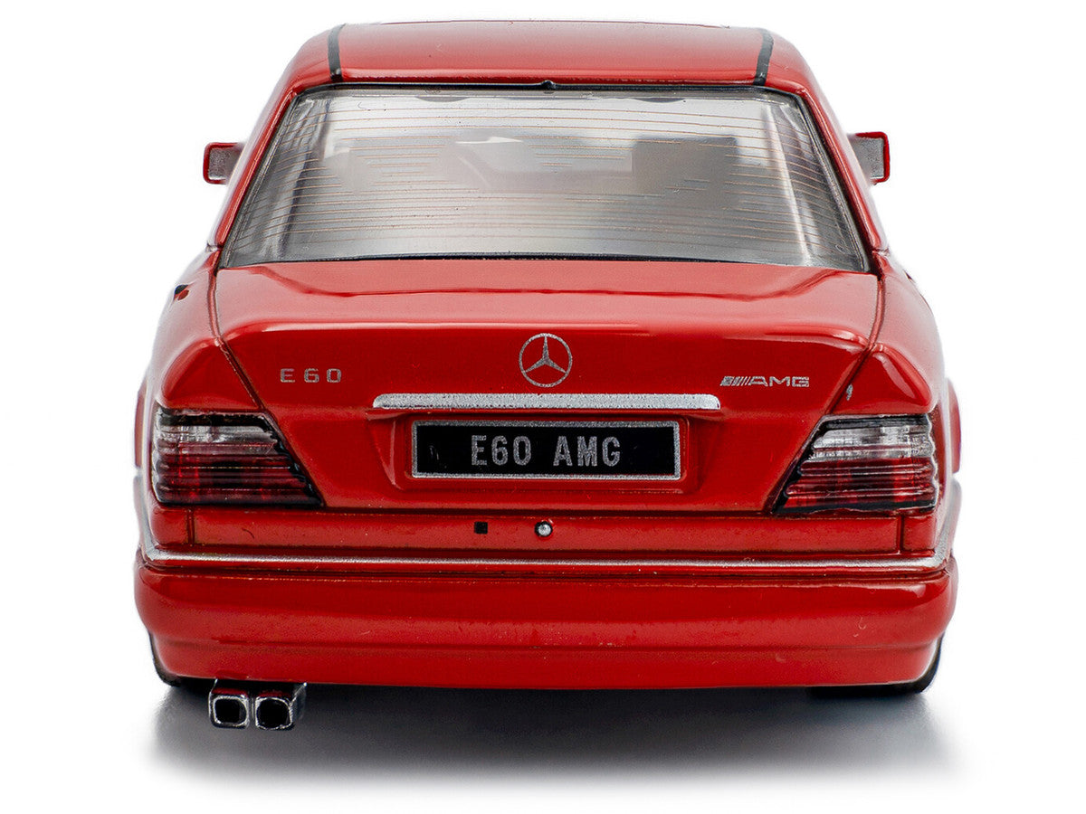 1994 Mercedes-Benz (W124) E60 AMG Signal Red 1/43 Diecast Model Car by Solido LuxuryLifeWay Online Store