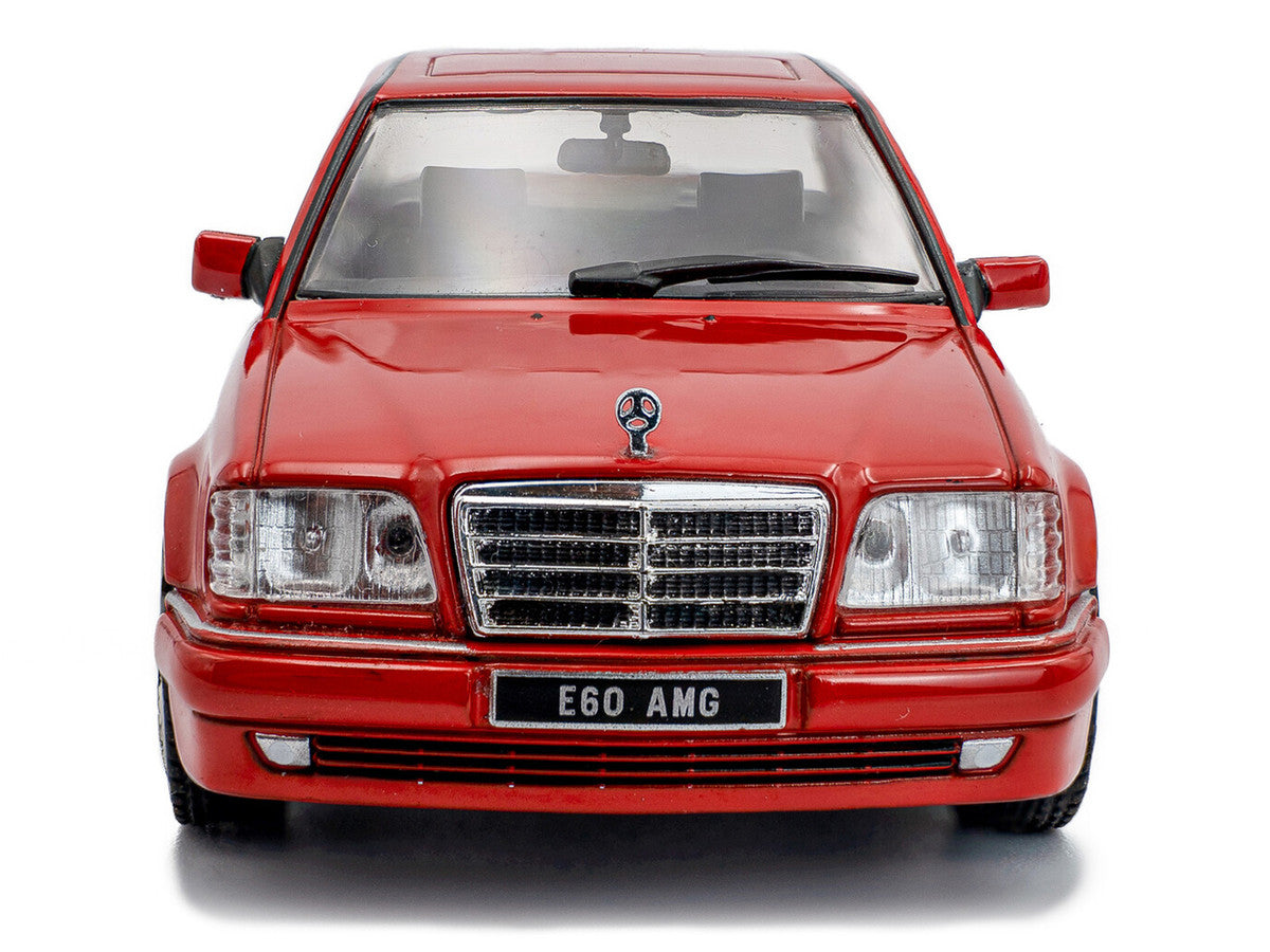 1994 Mercedes-Benz (W124) E60 AMG Signal Red 1/43 Diecast Model Car by Solido LuxuryLifeWay Online Store