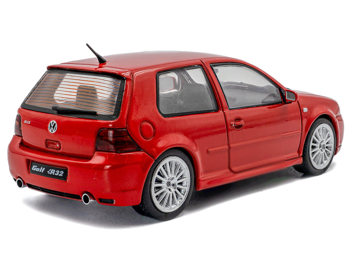 2003 Volkswagen Golf IV R32 Toronto Red 1/43 Diecast Model Car by Solido LuxuryLifeWay Online Store