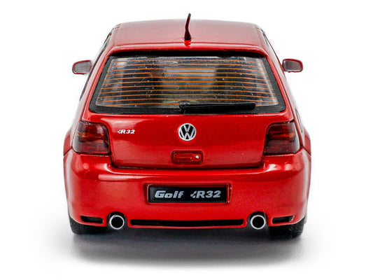 2003 Volkswagen Golf IV R32 Toronto Red 1/43 Diecast Model Car by Solido LuxuryLifeWay Online Store