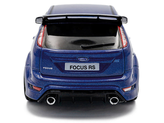 2010 Ford Focus MKII RS Indianapolis Blue Metallic 1/43 Diecast Model Car by Solido LuxuryLifeWay Online Store