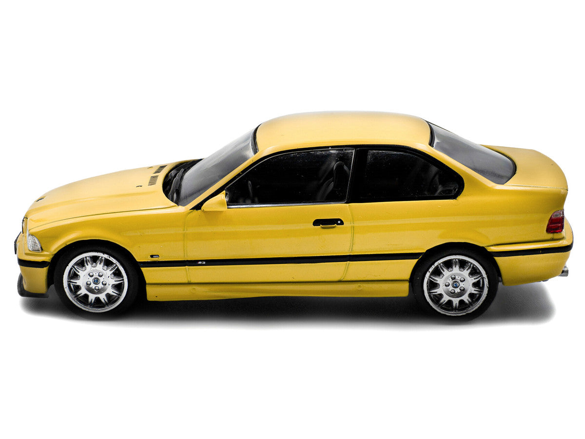 1999 BMW E36 M3 Coupe Dakar Yellow 1/43 Diecast Model Car by Solido LuxuryLifeWay Online Store