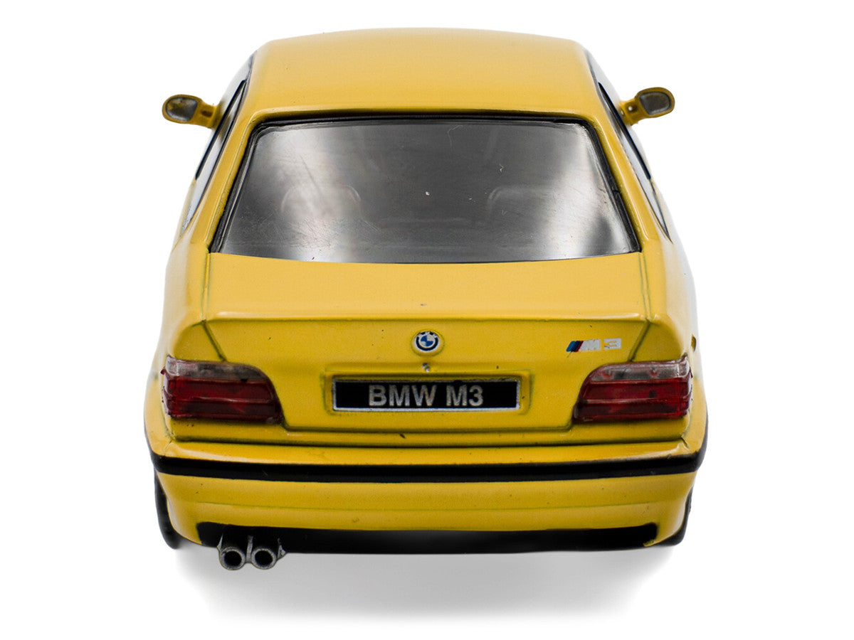 1999 BMW E36 M3 Coupe Dakar Yellow 1/43 Diecast Model Car by Solido LuxuryLifeWay Online Store