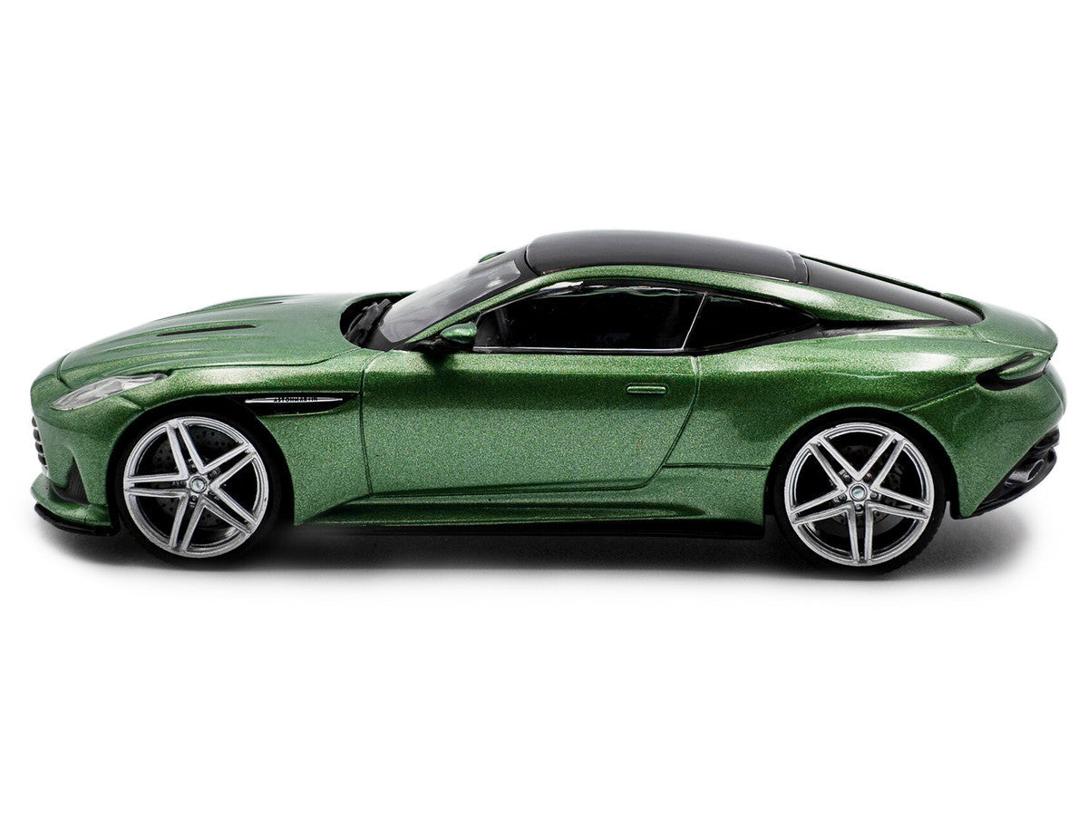 2023 Aston Martin DB12 Coupe Iridescent Emerald Metallic with Black Top 1/43 Diecast Model Car by Solido LuxuryLifeWay Online Store