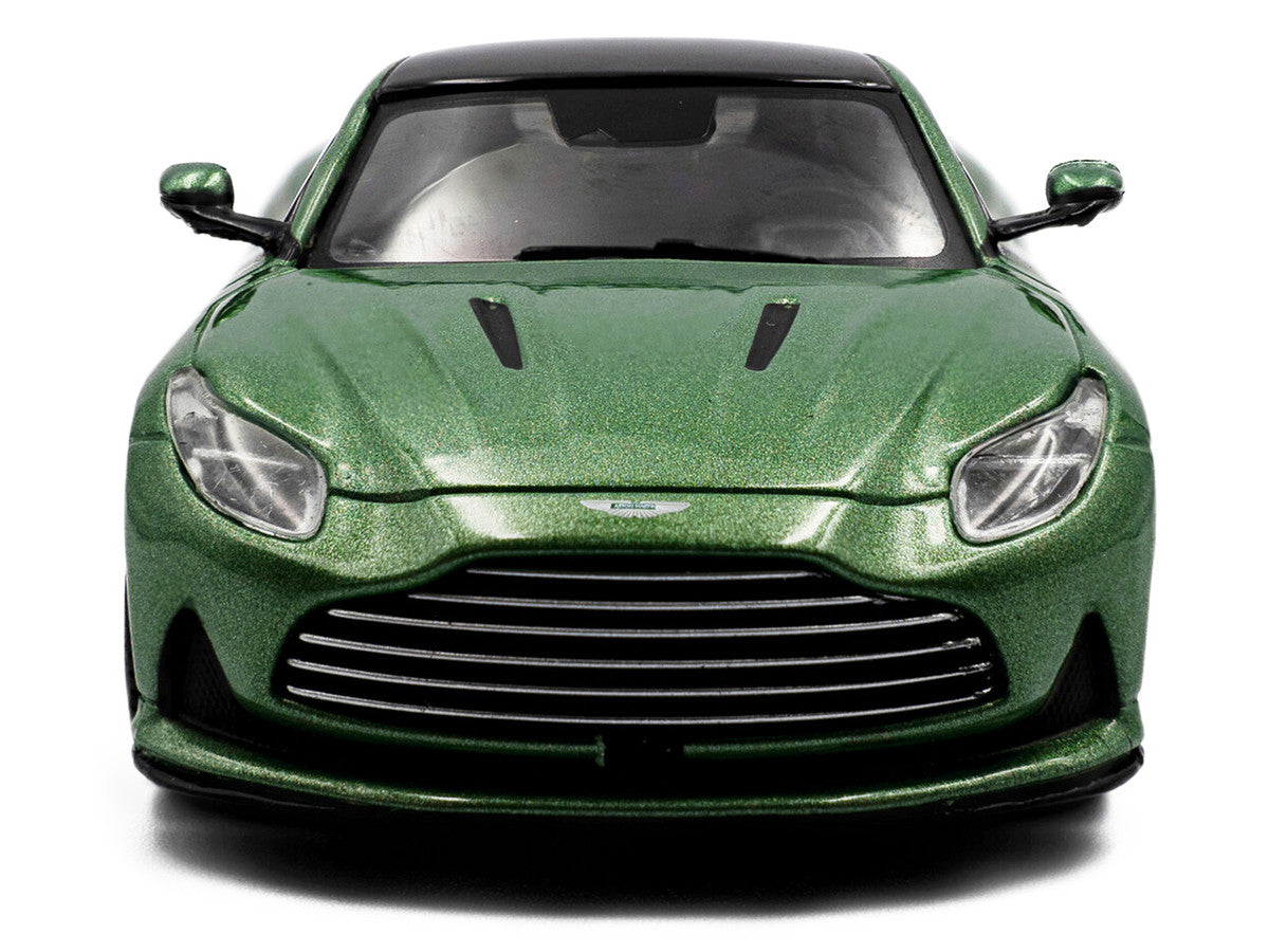 2023 Aston Martin DB12 Coupe Iridescent Emerald Metallic with Black Top 1/43 Diecast Model Car by Solido LuxuryLifeWay Online Store
