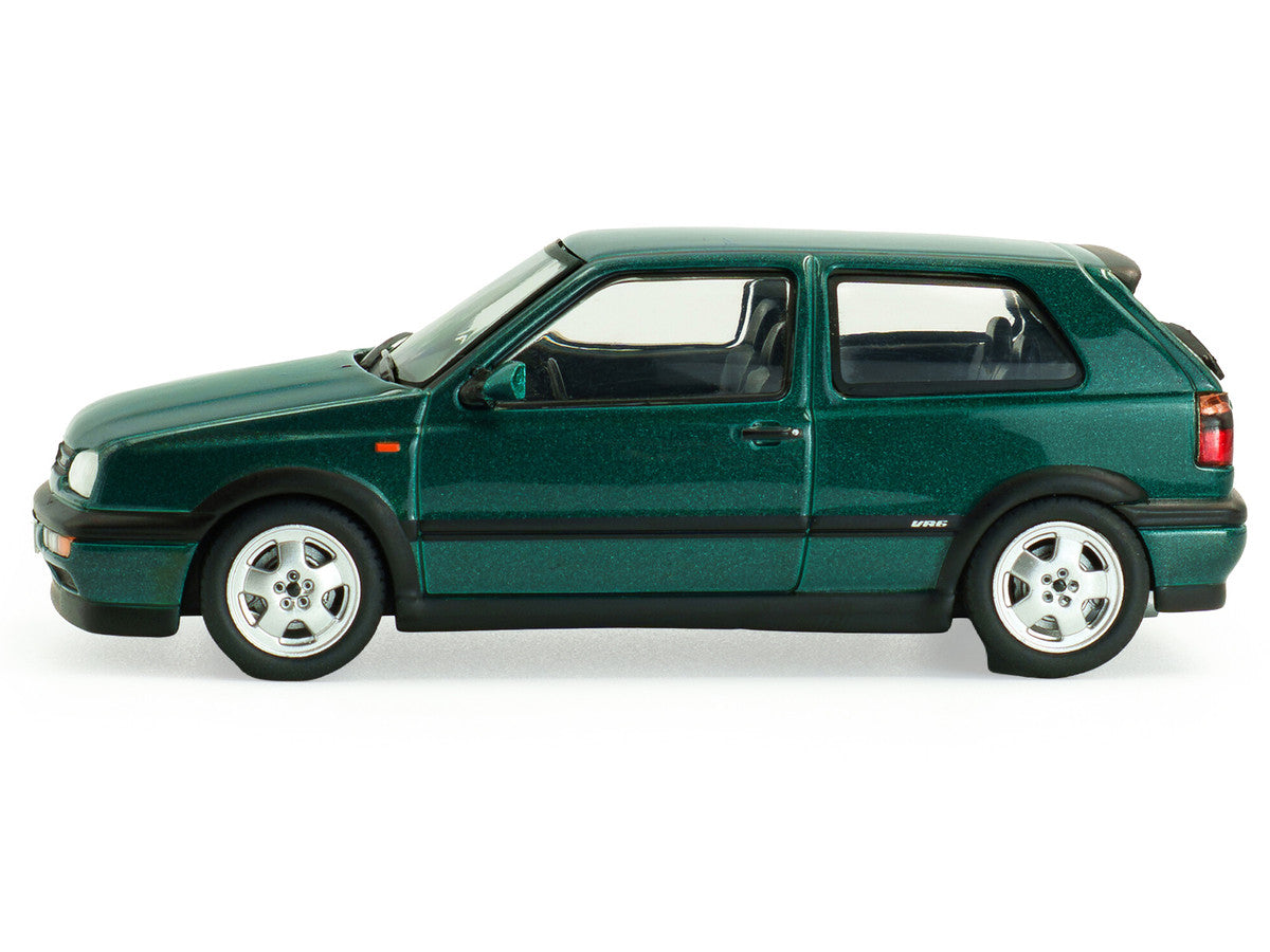 1994 Volkswagen Golf MKIII VR6 Dragon Green Pearl 1/43 Diecast Model Car by Solido LuxuryLifeWay Online Store