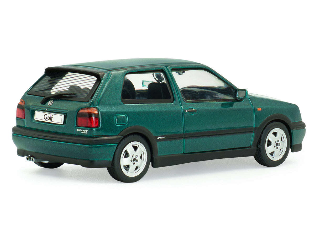 1994 Volkswagen Golf MKIII VR6 Dragon Green Pearl 1/43 Diecast Model Car by Solido LuxuryLifeWay Online Store