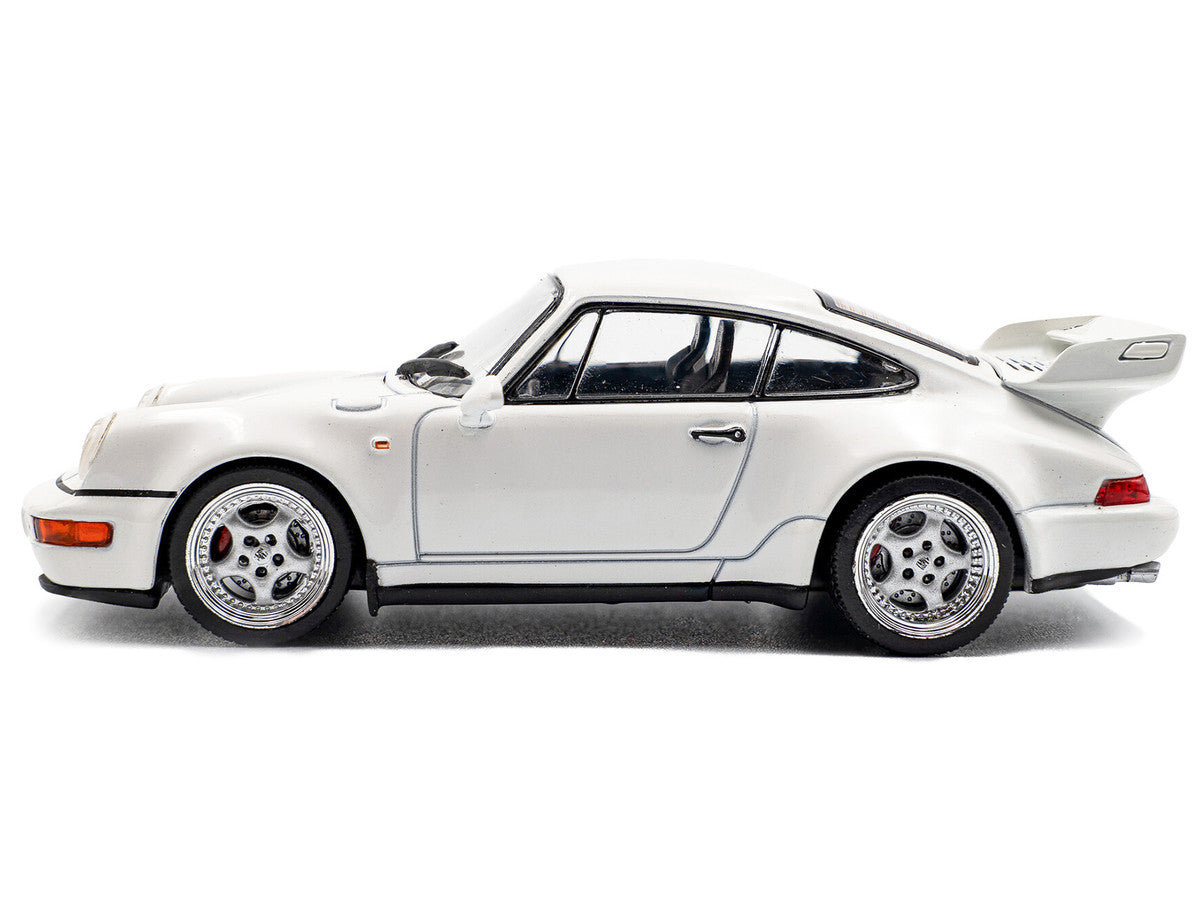 1994 Porsche 911 (964) RS 3.8 Grand Prix White 1/43 Diecast Model Car by Solido LuxuryLifeWay Online Store
