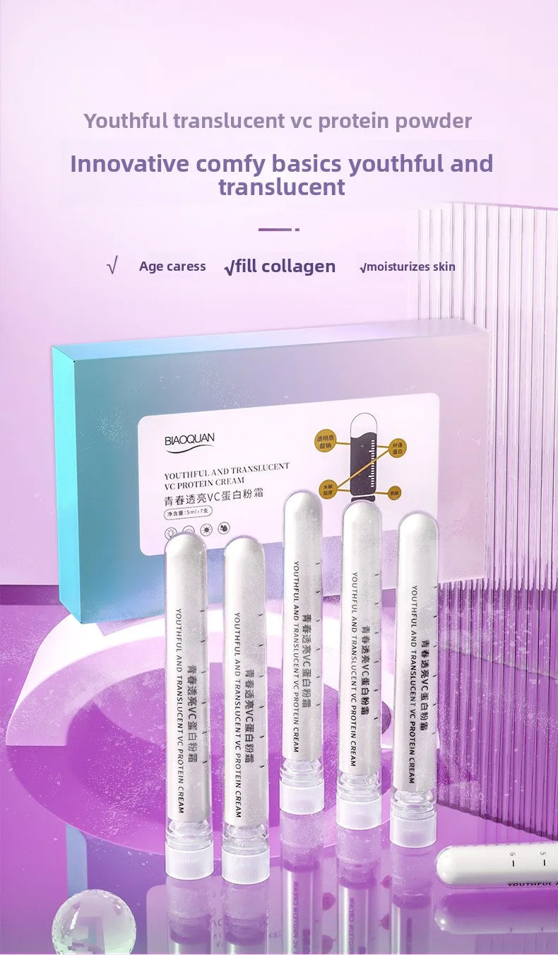 Collagen filling powder recombinant facial wrinkle moisturizing peptide repair and growth type III collagen Pi-Mart