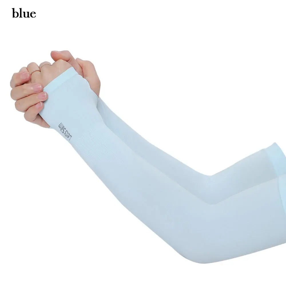 Warmer Running Summer Cooling Basketball Outdoor Sport Arm Sleeves Sun Protection Arm Cover Pi-Mart