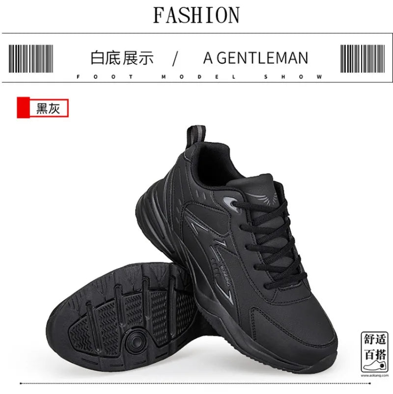 Autumn New Men Microfber Running Shoes Luxury Brand Men Shoes School Student Air-cushion Sneakers Fashion Man Casual Shoes 35-48 Pi-Mart