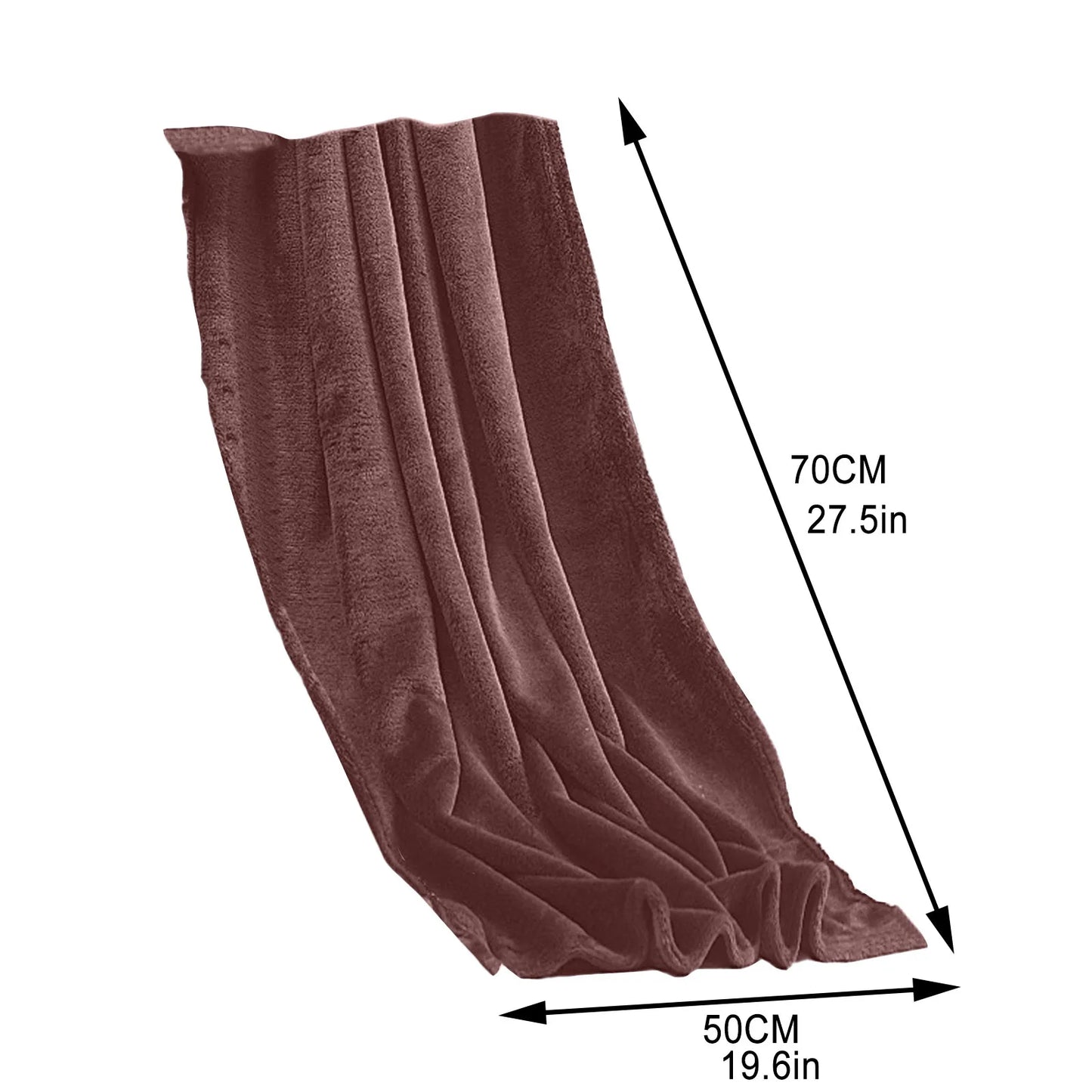 Plain Flannel Coral Blanket Small Fleece Sheet Super Warm Solid Micro Plush Fleece Blanket Throw Rug Sofa Bedding Supplies Pi-Mart