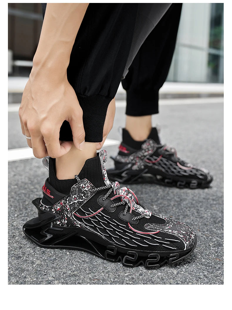 Shoes men Sneakers Male casual Mens Shoes tenis Luxury shoes Trainer Race Breathable Shoes fashion loafers running Shoes for men Pi-Mart
