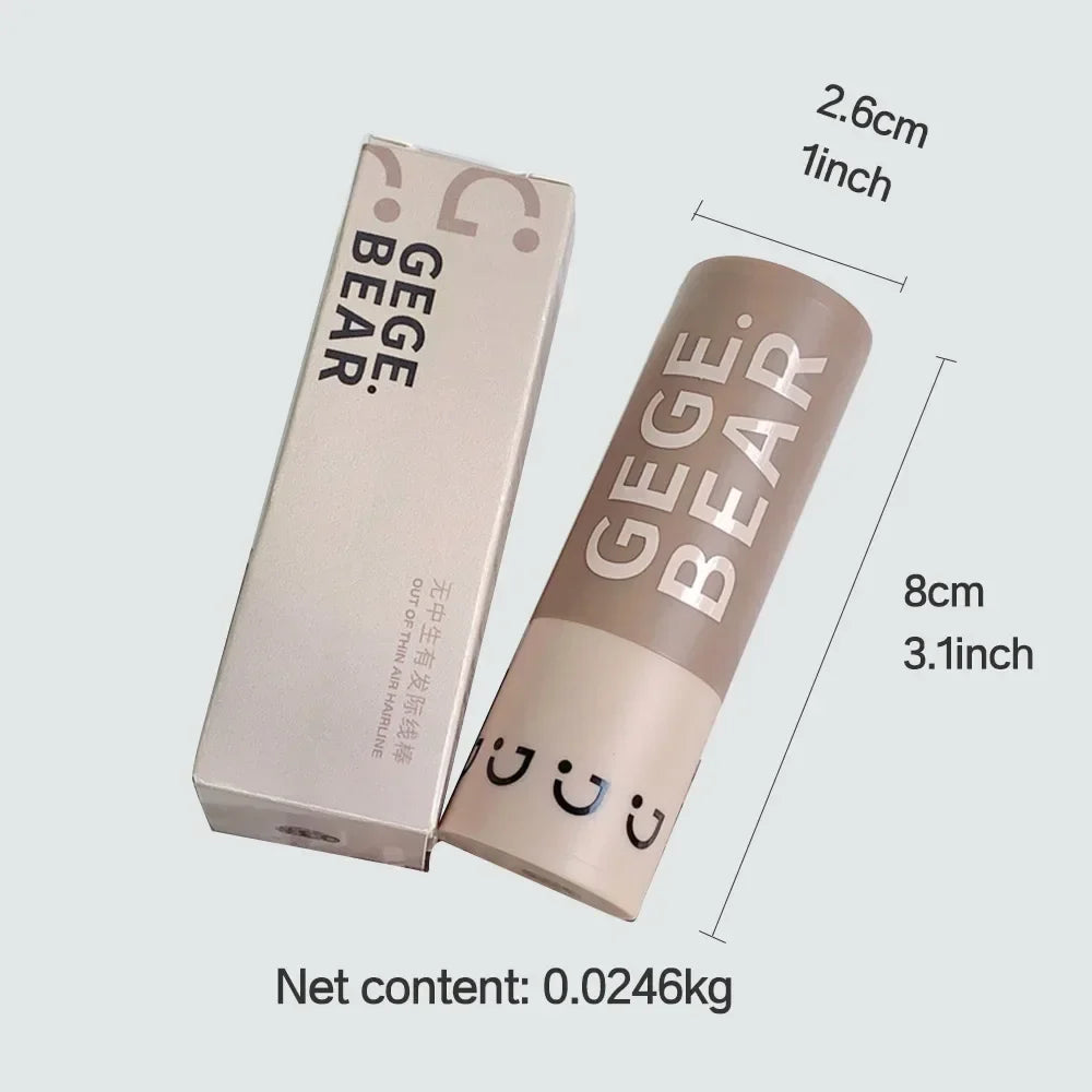 Gege Long Lasting Hairline Shadow Powder Hair Filling Repair Forehead Trimming Makeup Tool Bald Concealer Hair Coverage Beauty Tri Light Beauty